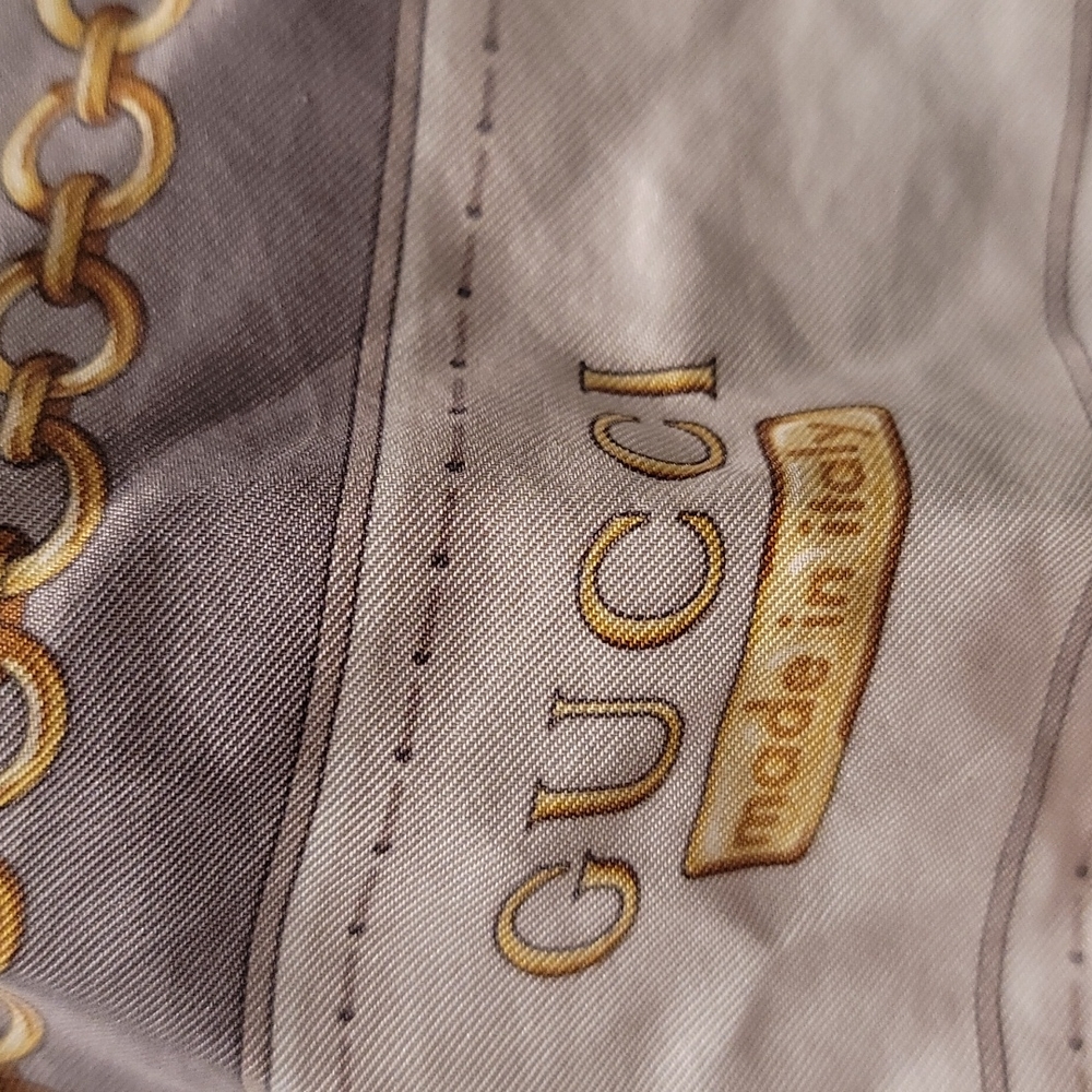 GUCCI silk scarf